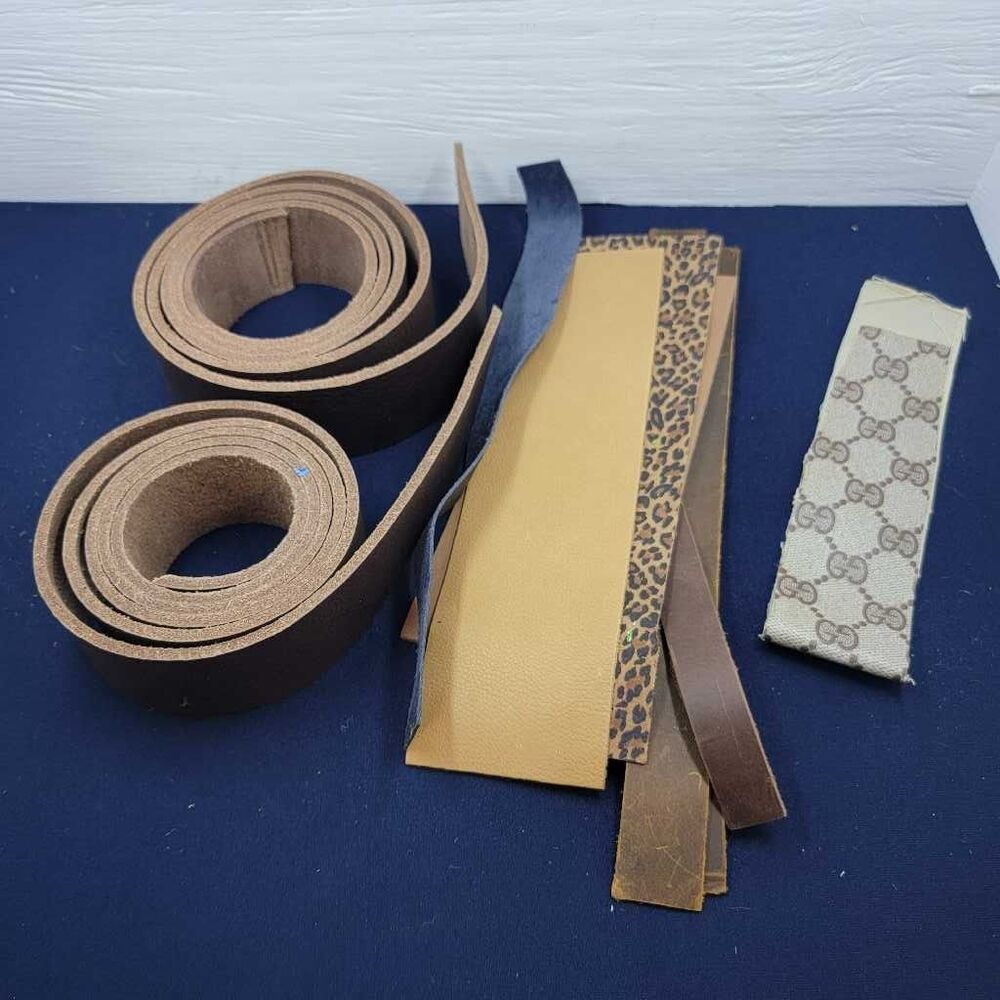 Belt Material Assorted Styles Leather Animal Print Leathercraft Crafts